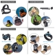 LEKNES Common Outdoor Sports Bundle for SJ4000/SJ5000/SJ6000 and GoPro Hero 5/ 5 Session/4/3+/3/2/1 Cameras DBPOWER AKASO Xiaomi Yi APEMAN WiMiUS