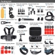 LEKNES Common Outdoor Sports Bundle for SJ4000/SJ5000/SJ6000 and GoPro Hero 5/ 5 Session/4/3+/3/2/1 Cameras DBPOWER AKASO Xiaomi Yi APEMAN WiMiUS