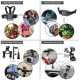 LEKNES Common Outdoor Sports Bundle for SJ4000/SJ5000/SJ6000 and GoPro Hero 5/ 5 Session/4/3+/3/2/1 Cameras DBPOWER AKASO Xiaomi Yi APEMAN WiMiUS